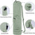 Dark Blue Durable Yoga Mat Carry Bag - Multi-Functional Fitness Backpack with Wet Pocket(Mugs are filming props, not included)