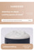 2PCS White Portable 350ML LED Desk Humidifier with Non-Wet Design - Silent Cool Mist for Home, Office, and Car