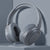 Gray TL-29 PRO Wireless & Wired Over-Ear Bluetooth Headphones - Comfortable and Versatile