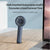 White Mini Handheld Rechargeable Fan - Portable USB-Powered Cooling with Keyring