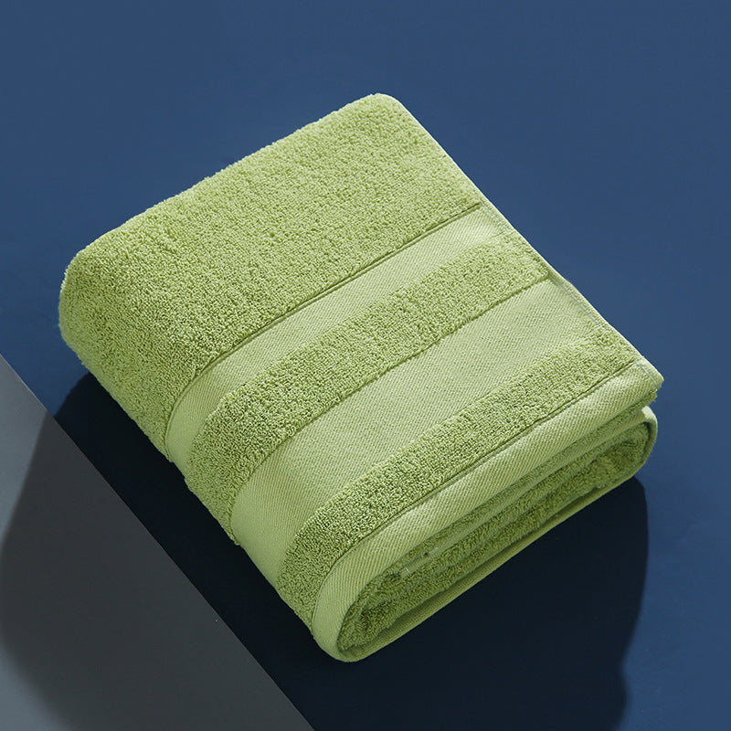 Green Luxury 100% Cotton Bath Towel - 70x140cm Soft &amp; Absorbent 380g Towel