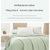 Blue Breathable Cotton Summer Quilt - Lightweight Cooling Blanket for Air-Conditioned Rooms