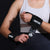 1 Pair Black Heavy-Duty Gym Wrist Wraps for Weightlifting, Powerlifting, and Injury Prevention