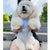 Size S Blue-Gray Patchwork Pet Backpack Dog Carrier Cat Travel Bag - Breathable, Portable & Hands-Free Four-Leg Design
