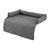 90*90CM Black Waterproof & Scratch-Resistant Pet Sofa Protector Mat with Pillow | Cat & Dog Bed, Washable, All-Season