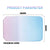 Gradual Pink Ergonomic PU Anti-Slip Mouse Pad with Wrist Support - Rectangular Gradient Desk Mat for Gaming and Office Use