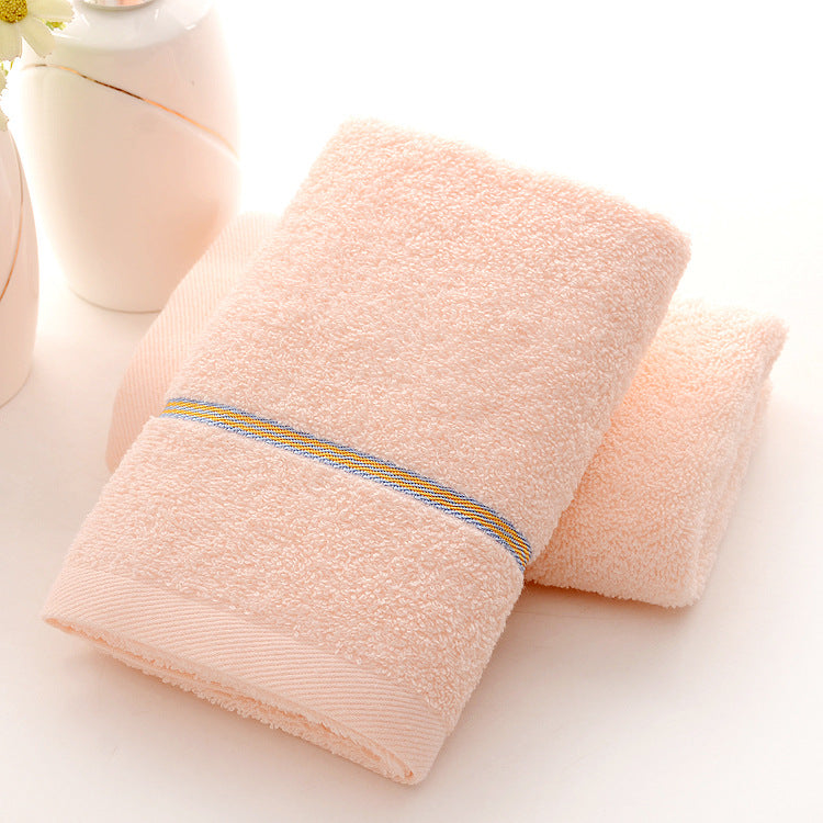 Pink Luxury Soft Cotton Towel Set - 5-Piece Bathroom Towels, Absorbent &amp; Quick-Drying, Gentle for Sensitive Skin