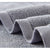 Black Premium Thick Cotton Bath Towel for Adults - Soft and Absorbent Bathroom Towel