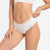 Size S Lace-Trimmed Cotton Panties – 3-Pack in Black, White, and Nude