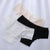 Size XL Lace-Trimmed Cotton Panties - 3-Pack in Black, White, and Nude