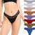 Size XL Lace-Trimmed Thong Underwear - 4-Pack in Whipster White,Sandstorm,Ecru Olive and Violet