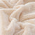 Apricot 130*160cm Plush Toscana Rabbit Hair Throw Blanket - Soft Flannel Fleece for All Seasons, Perfect for Couch & Bed