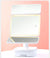Elegant Tri-Fold Shell LED Vanity Mirror - Smart Makeup Gift with Storage & Illumination