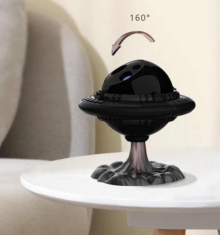 Flying Saucer Starry Sky Projection Lamp - Ambient Mood Light
