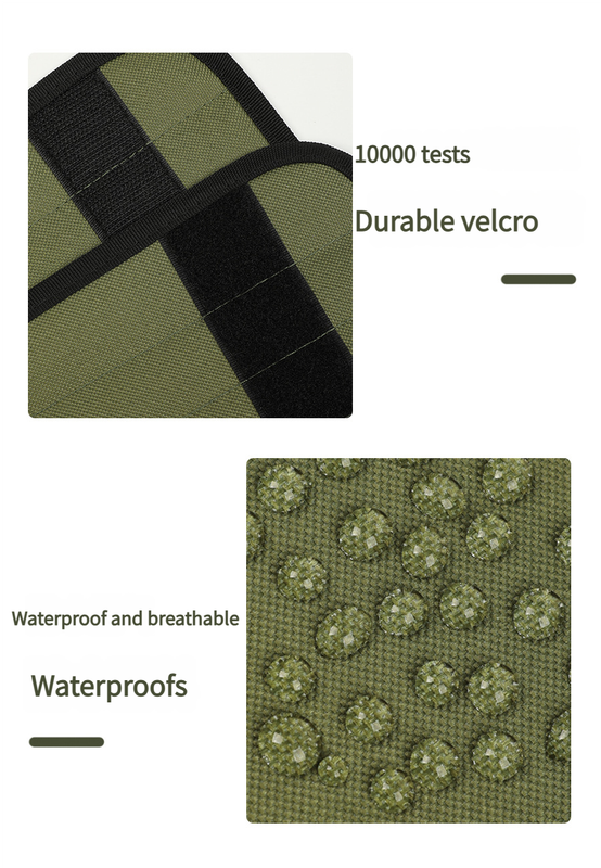 Outdoor Anti-Snake Bite Leg Guards - Hiking Camping Knee Protectors, Snow Shoe Covers, Leg Sleeves, Black