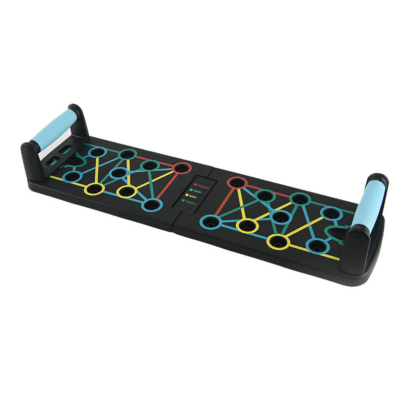 Multifunctional Push-Up Board - 9-in-1 Foldable Push-Up System for Strength Training