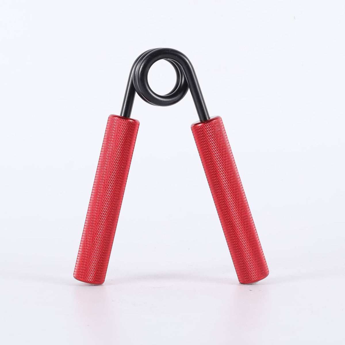 Red 100lb Hand Grip Strengthener (2-Piece Set) with Non-Slip Aluminum Handles