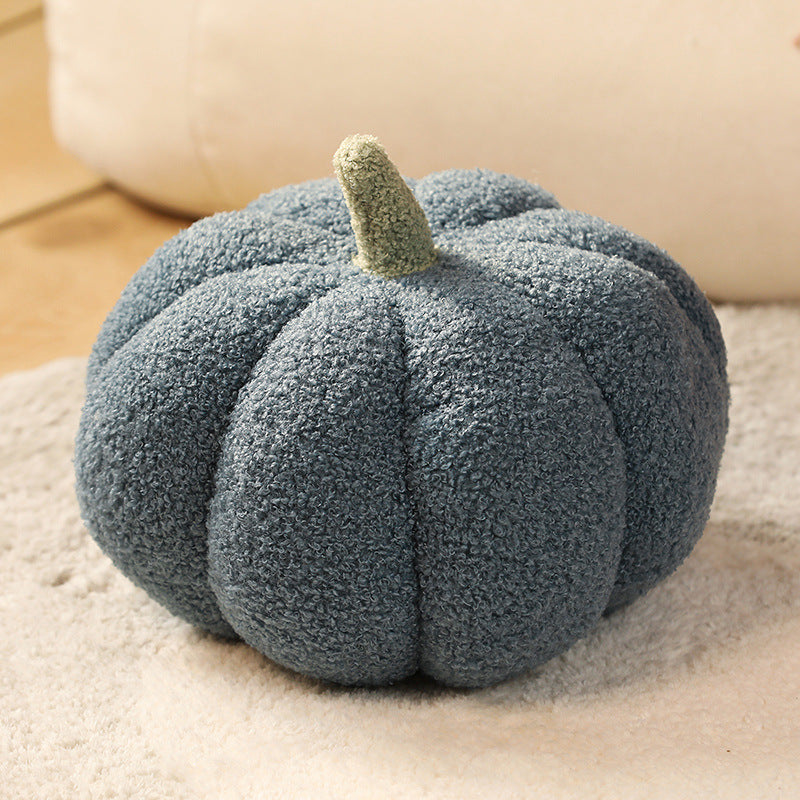 Blue 2-PCS 30cm Creative Plush Pumpkin Pillow for Sofa, Window Seat &amp; Living Room Decoration