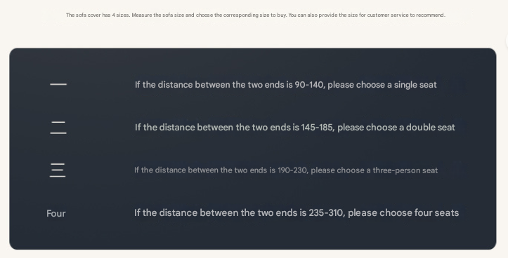 Grey-white Three-person Sofa Bubble Gauze Sofa Cover with Skirt - Full Elastic Dustproof Three-person Seater 190-230cm