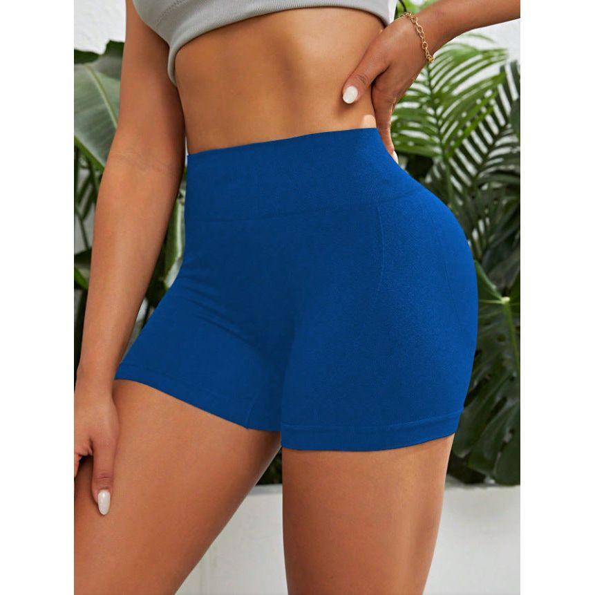 2 pcs High waist black yoga shorts for running, fitness and sports | Tummy control, butt lift, sweat wicking, size S