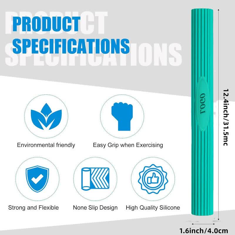 Multifunctional Resistance Bar Set | Yoga Fitness Toning Tool, Muscle Relaxation, Grip Strength Improvement | 3-Piece Set with Stretching and Recovery Features （5LB、10LB、15LB）