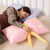 Yellow Cute Butterfly Knot Pillow | Soft Bed & Seat Cushion, Decorative Throw Pillow for Home & Car 65x40cm