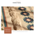 Handwoven Cotton Tassel Floor Rug for Bedroom or Living Room|Soft, Modern Geometric Design,60x90cm