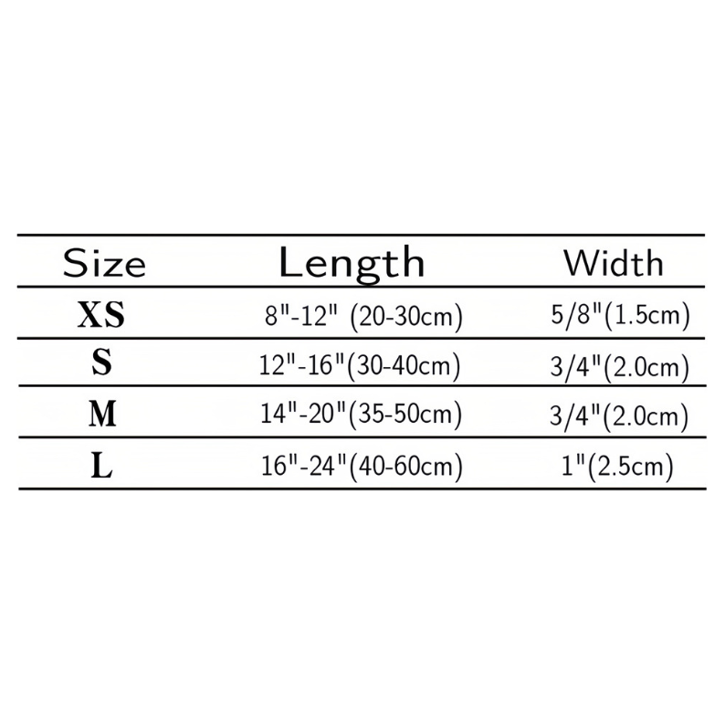 Grey Durable Dog Collar with Metal Buckle - Adjustable Nylon Pet Collar for Small to Large Dogs Size S