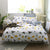 Triangle pattern Duvet Cover - 3 Piece Bedding Set (with Corner Ties)Quilt cover 200cm x 230cm, pillowcase 51 x 92cm