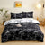 Smudge pattern Duvet Cover - 3 Piece Bedding Set (with Corner Ties)Quilt cover 230cm x 265cm, pillowcase 51 x 92cm