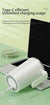 Green Portable Automatic Mixing Coffee Cup - Stainless Steel Magnetic Stirrer(handle stlye)