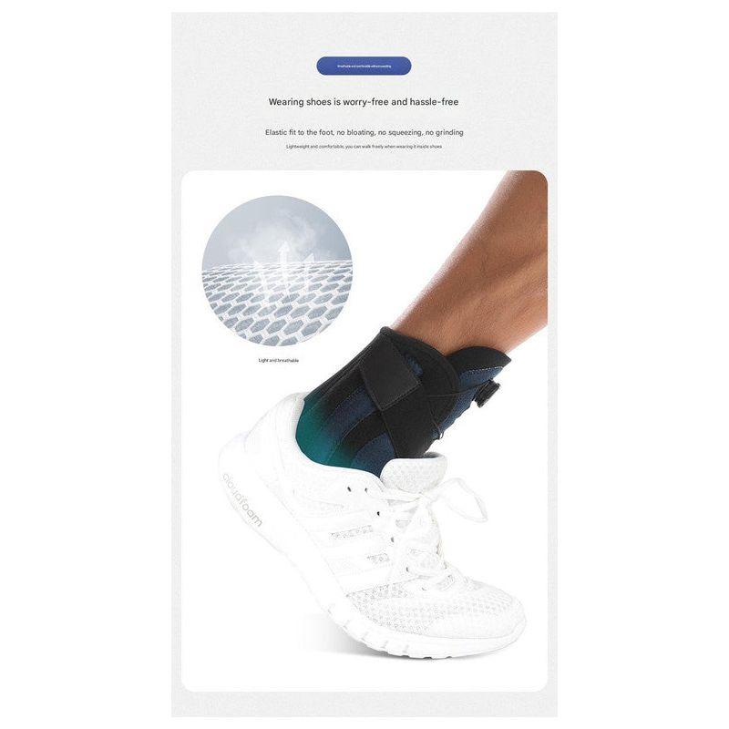 1 Pair Black Pink Adjustable Ankle Brace – Compression Support for Running, Sports, and Ankle Recovery