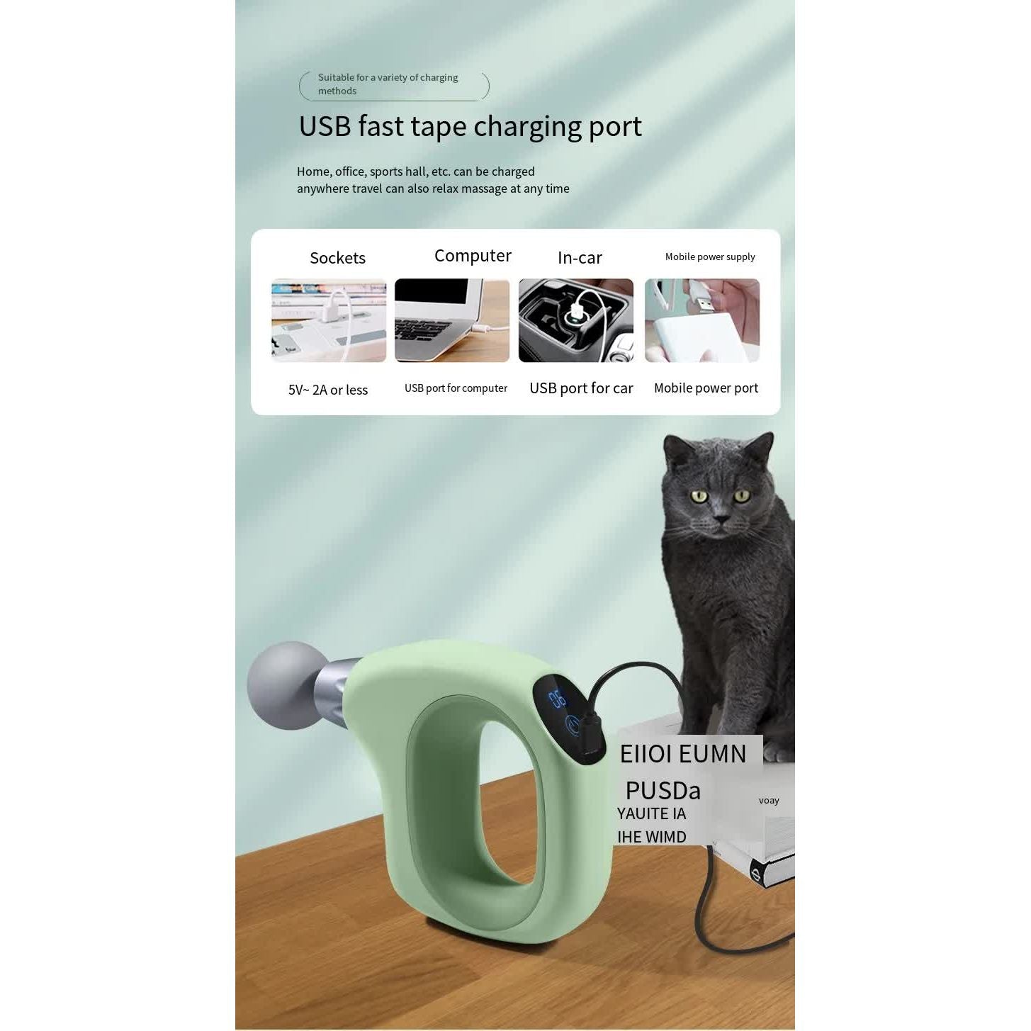 Pink Mini Handheld Fascia Gun - Quiet, Portable, and Adjustable 12-Speed Muscle Massager for Neck, Back, and Full Body Relief, ABS+TRP Material