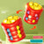 2 pcs set Burger Fidget Toy with Fries - Stress Relief Spinner and Brain Teaser for Kids - Fun Educational Toy for Focus and Dexterity