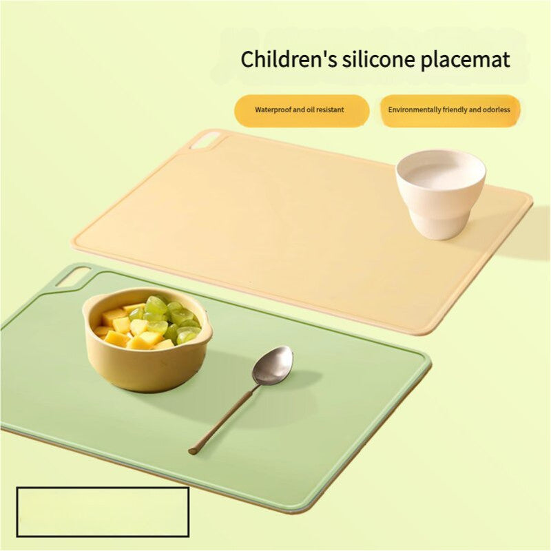 Pink Safe & Durable Silicone Placemat - Heat Resistant, Spill-Proof Table Protector for Kids & Adults(40*60CM)