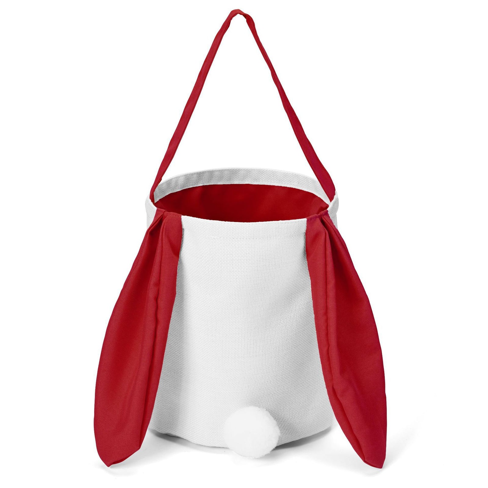Red Adorable Easter Bunny Ear Tote Bag - Stylish Rabbit-Themed Candy Bag