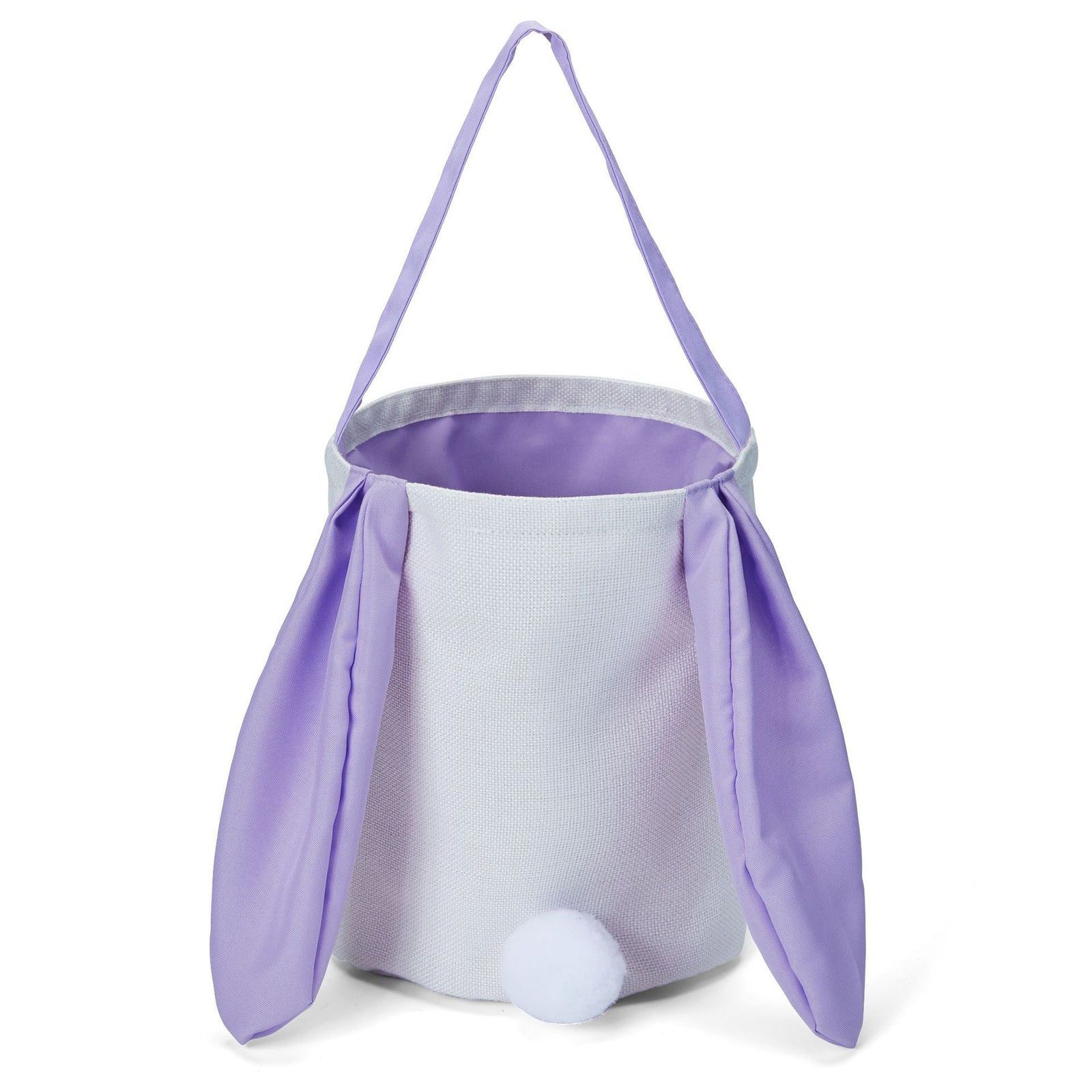Purple Adorable Easter Bunny Ear Tote Bag - Stylish Rabbit-Themed Candy Bag