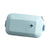 Blue Silicone Pet Treat Pouch for Dog Training - Portable Waist Bag with Waste Bag Holder