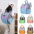 Green Portable Pet Carrier Backpack - Spacious, Breathable, and Travel-Friendly for Cats and Small Dogs