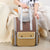 Khaki Portable Pet Carrier Backpack - Spacious, Breathable, and Travel-Friendly for Cats and Small Dogs