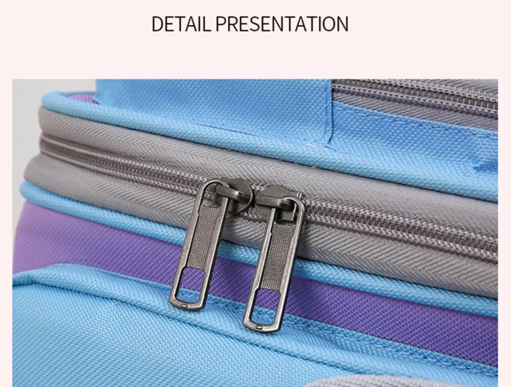 Blue And Purple Portable Pet Carrier Backpack - Spacious, Breathable, and Travel-Friendly for Cats and Small Dogs