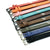 2 PCS Coffee Soft Leather Dog Collar - Adjustable & Durable for Medium/Large Dogs S-(48*2.0cm)
