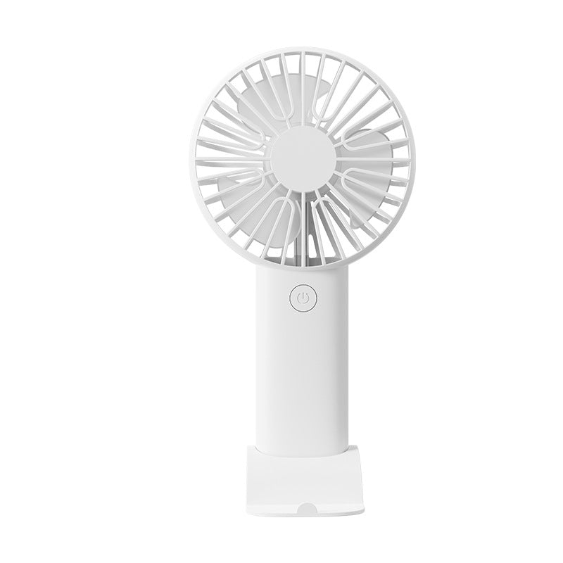2 PCS White Portable USB Fan - 3 Speed Settings - Perfect for Office, Desk &amp; Travel