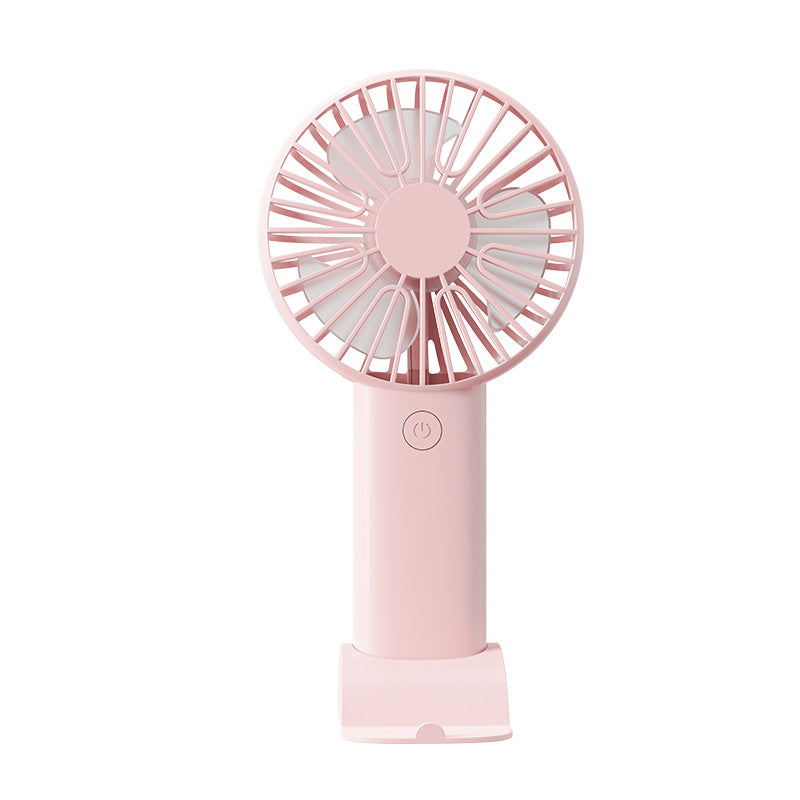 2 PCS Pink Portable USB Fan - 3 Speed Settings - Perfect for Office, Desk &amp; Travel
