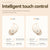 White Sleep Earphones - Ultra-Comfortable Mini In-Ear Headphones