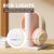 Pink Wireless Gaming Headphones with Lights - Foldable Design, 40mm Drivers, Comfortable
