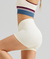 Beige Yoga Shorts - Seamless, High Waist, Tummy Control Size XL