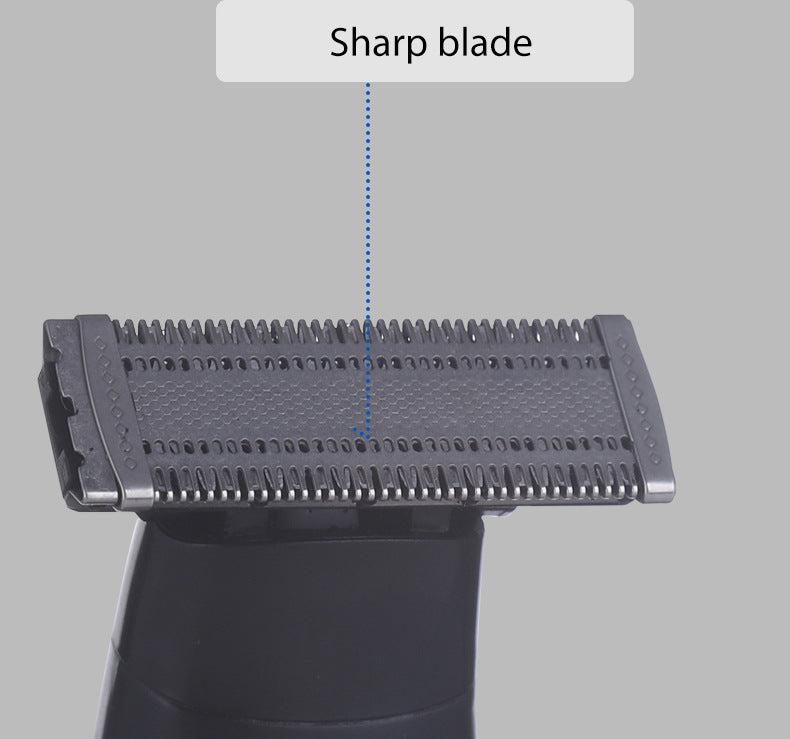 One Blade Electric Shaver for Men - Safe for Sensitive Areas, Wet/Dry Use