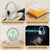 Pink Wireless Over-Ear Headphones - Bluetooth 5.3, Knob Control