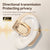 Black Open Ear Bluetooth 5.3 Headphones - Non-In-Ear, Ear Hook, Wireless Sports